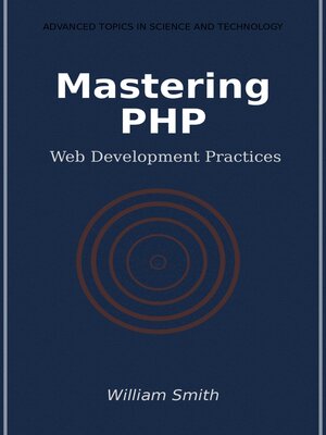 cover image of Mastering PHP
